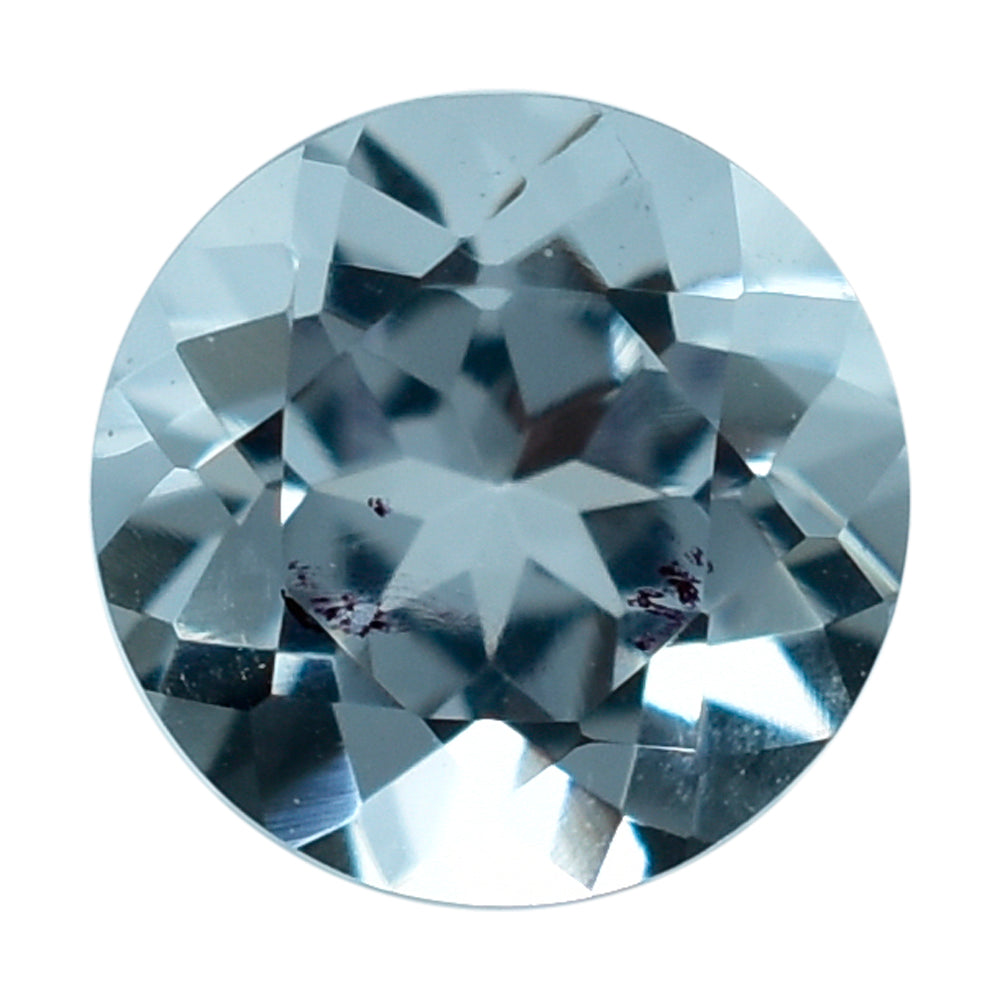 AQUAMARINE CUT ROUND (C/SI) 5MM 0.41 Cts.