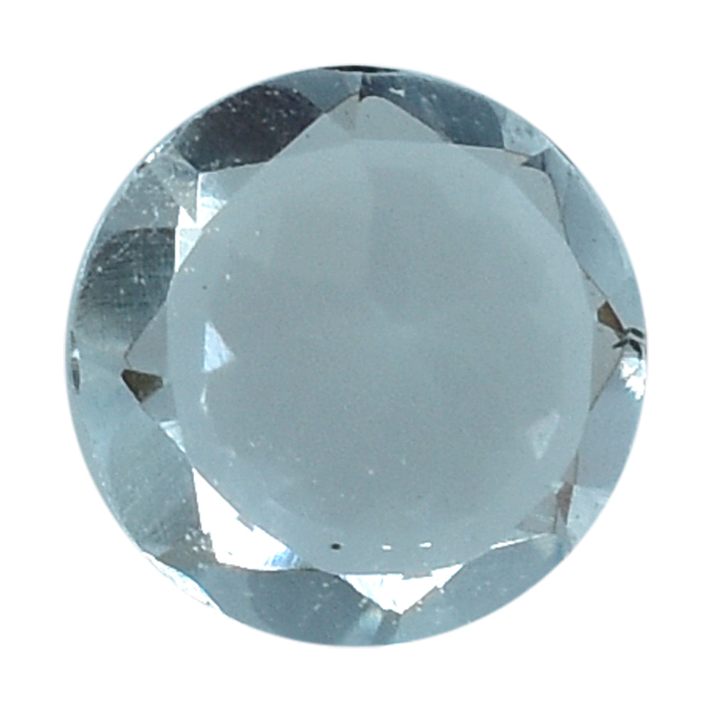 AQUAMARINE CUT ROUND (B/SI) 3.50MM 0.12 Cts.