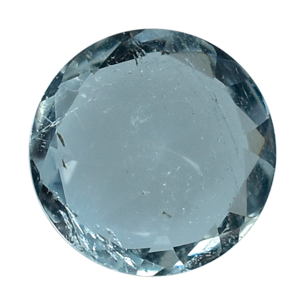 AQUAMARINE CUT ROUND (B/HI) 4.50MM 0.33 Cts.