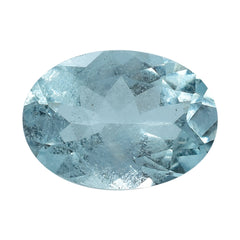 AQUAMARINE CUT OVAL (B/HI) 7X5MM 0.68 Cts.