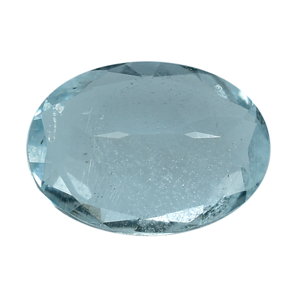AQUAMARINE CUT OVAL (B/HI) 7X5MM 0.68 Cts.