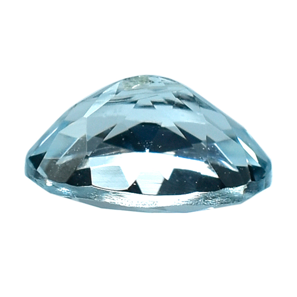 AQUAMARINE CUT OVAL (B/HI) 8X6MM 1.12 Cts.