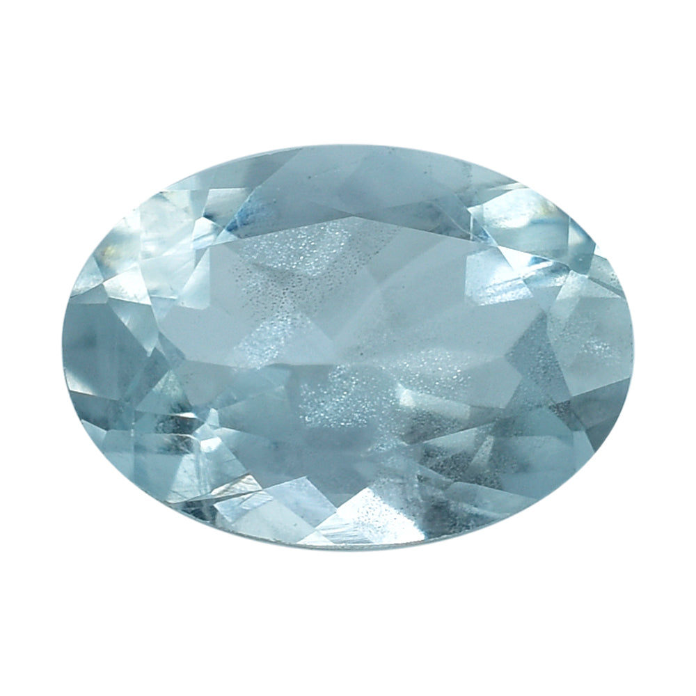 AQUAMARINE CUT OVAL (C/HI) 7X5MM 0.68 Cts.