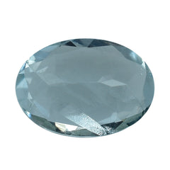 AQUAMARINE CUT OVAL (C/HI) 7X5MM 0.68 Cts.