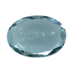 AQUAMARINE CUT OVAL (A/HI) 7X5MM 0.71 Cts.
