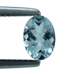 AQUAMARINE CUT OVAL (A/HI) 7X5MM 0.71 Cts.