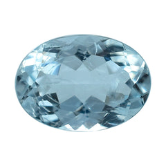 AQUAMARINE CUT OVAL (A/HI) 7X5MM 0.73 Cts.