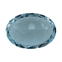 AQUAMARINE CUT OVAL (A/HI) 7X5MM 0.73 Cts.