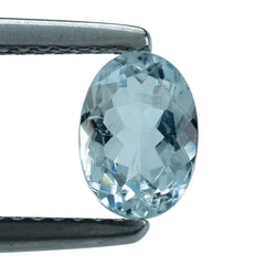 AQUAMARINE CUT OVAL (A/HI) 7X5MM 0.73 Cts.