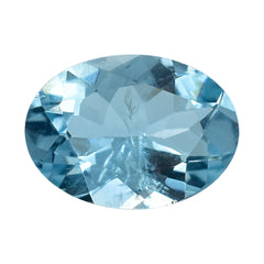 AQUAMARINE CUT OVAL (A++/HI) 7X5MM 0.65 Cts.