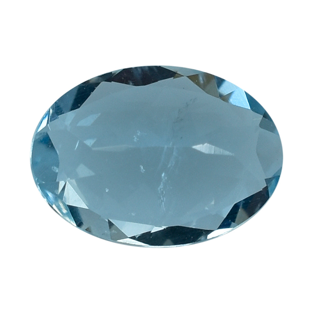 AQUAMARINE CUT OVAL (A++/HI) 7X5MM 0.65 Cts.