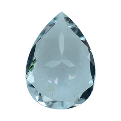AQUAMARINE CUT PEAR (C) (WINDOW) 7X5MM 0.53 Cts.