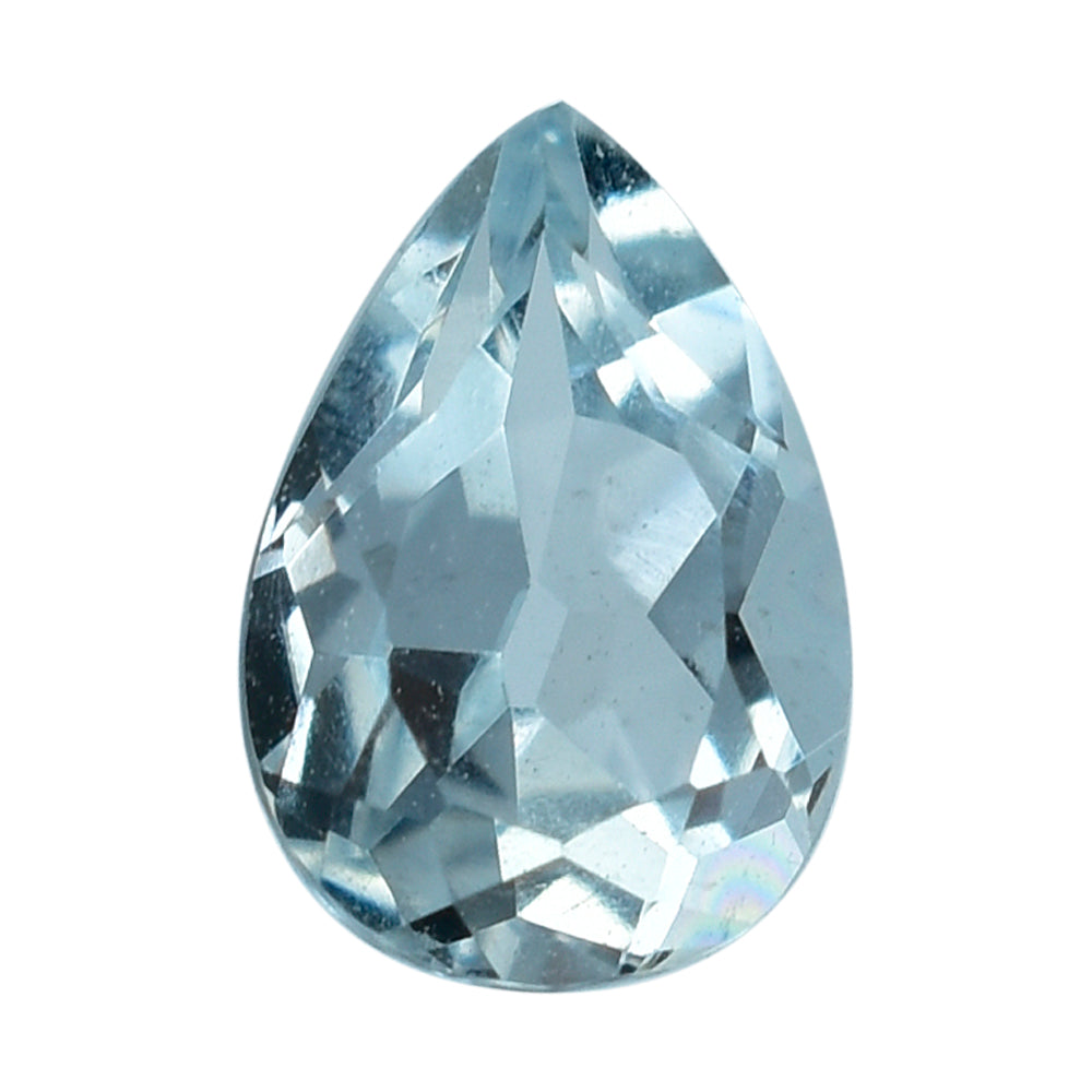 AQUAMARINE CUT PEAR (C) 6X4MM 0.37 Cts.