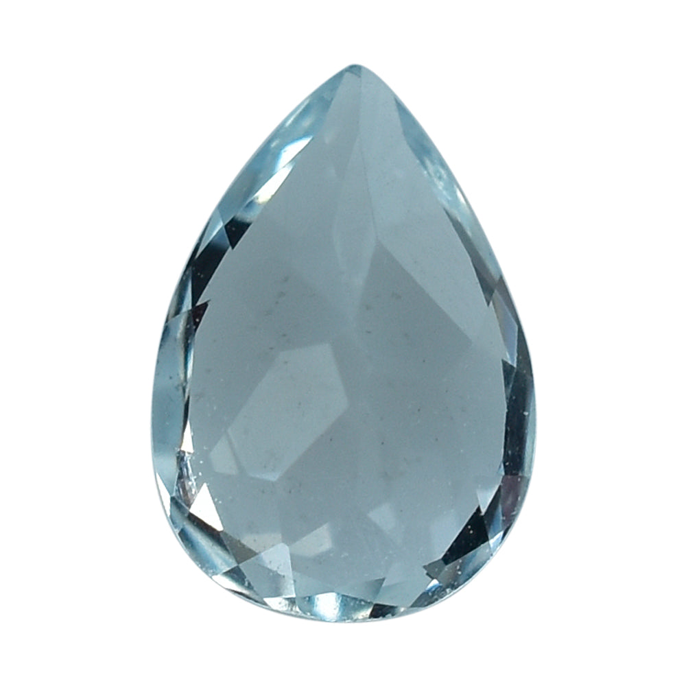 AQUAMARINE CUT PEAR (C) 6X4MM 0.37 Cts.