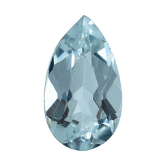 AQUAMARINE CUT PEAR (C) 9X5MM 1.03 Cts.
