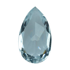 AQUAMARINE CUT PEAR (C) 9X5MM 1.03 Cts.