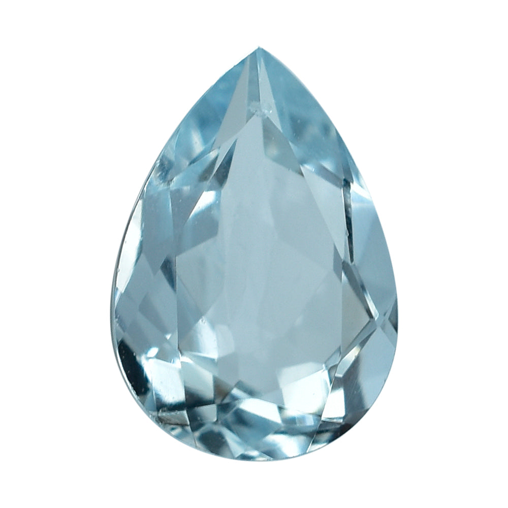 AQUAMARINE CUT PEAR (B) 7X5MM 0.56 Cts.