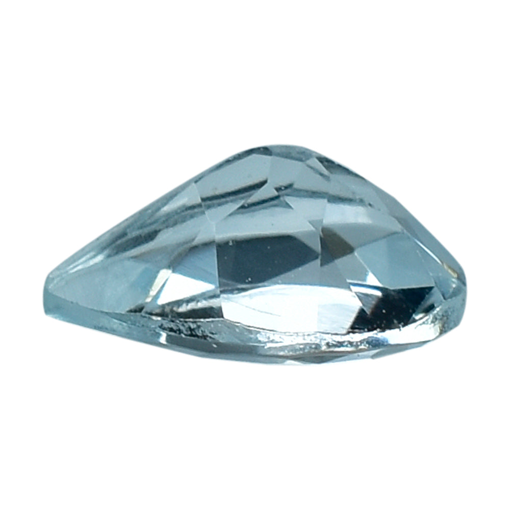 AQUAMARINE CUT PEAR (B) 6X4MM 0.41 Cts.