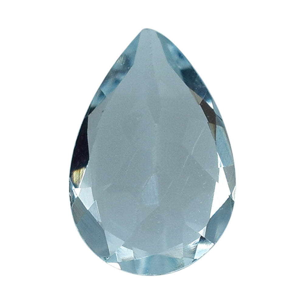 AQUAMARINE CUT PEAR (B) 6X4MM 0.41 Cts.
