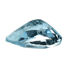 AQUAMARINE CUT PEAR (A) 7X5MM 0.6 Cts.