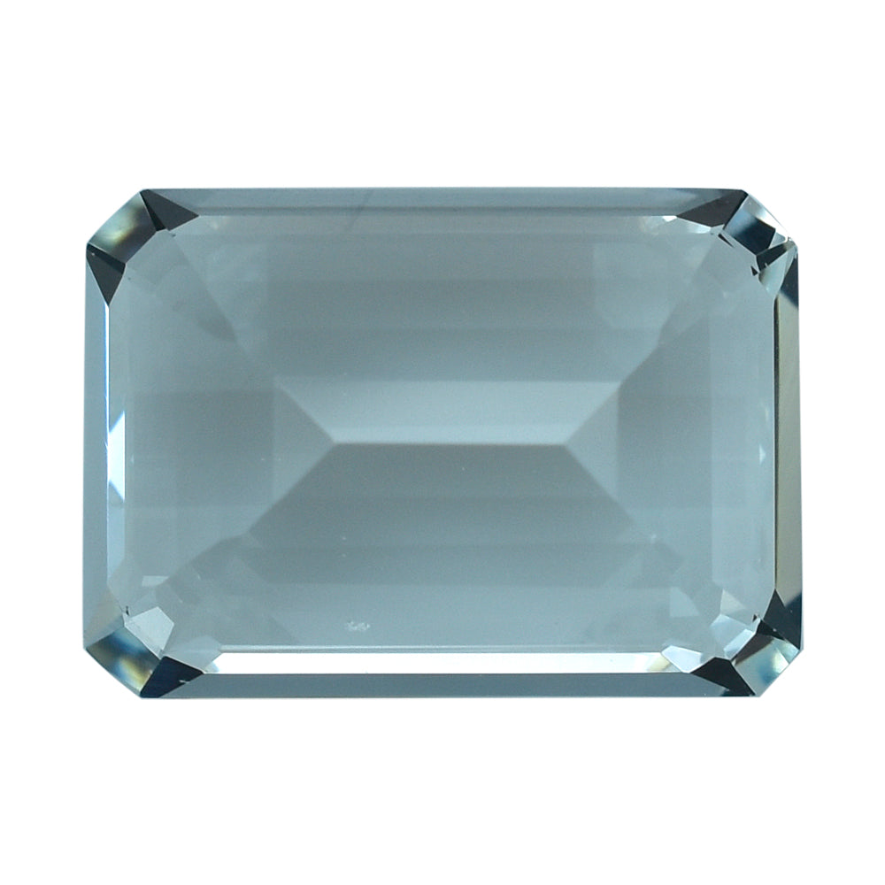 AQUAMARINE STEP CUT OCTAGON (C) 14X10MM 6.17 Cts.