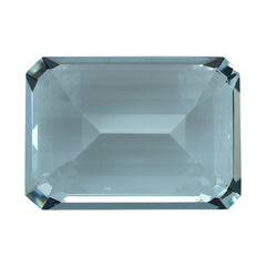 AQUAMARINE STEP CUT OCTAGON (C) 14X10MM 6.17 Cts.