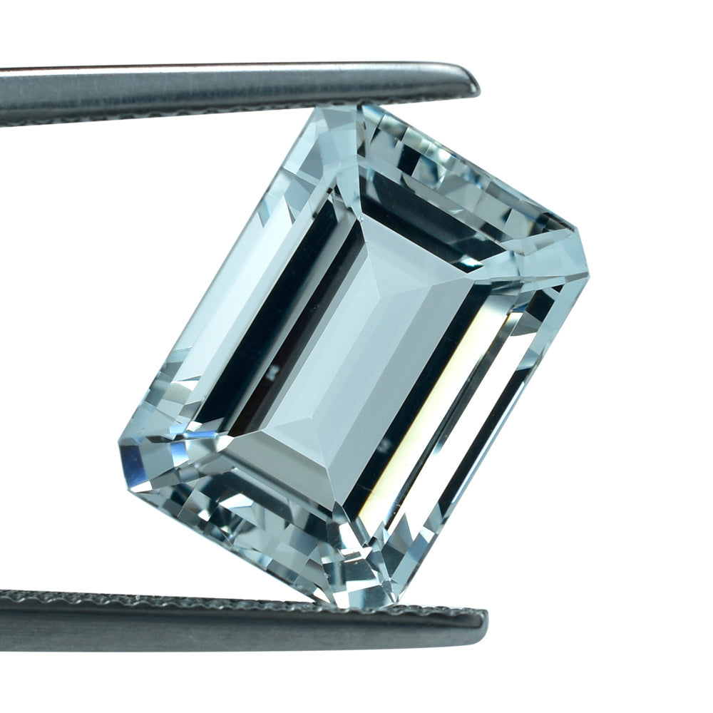 AQUAMARINE STEP CUT OCTAGON (C) 14X10MM 6.17 Cts.
