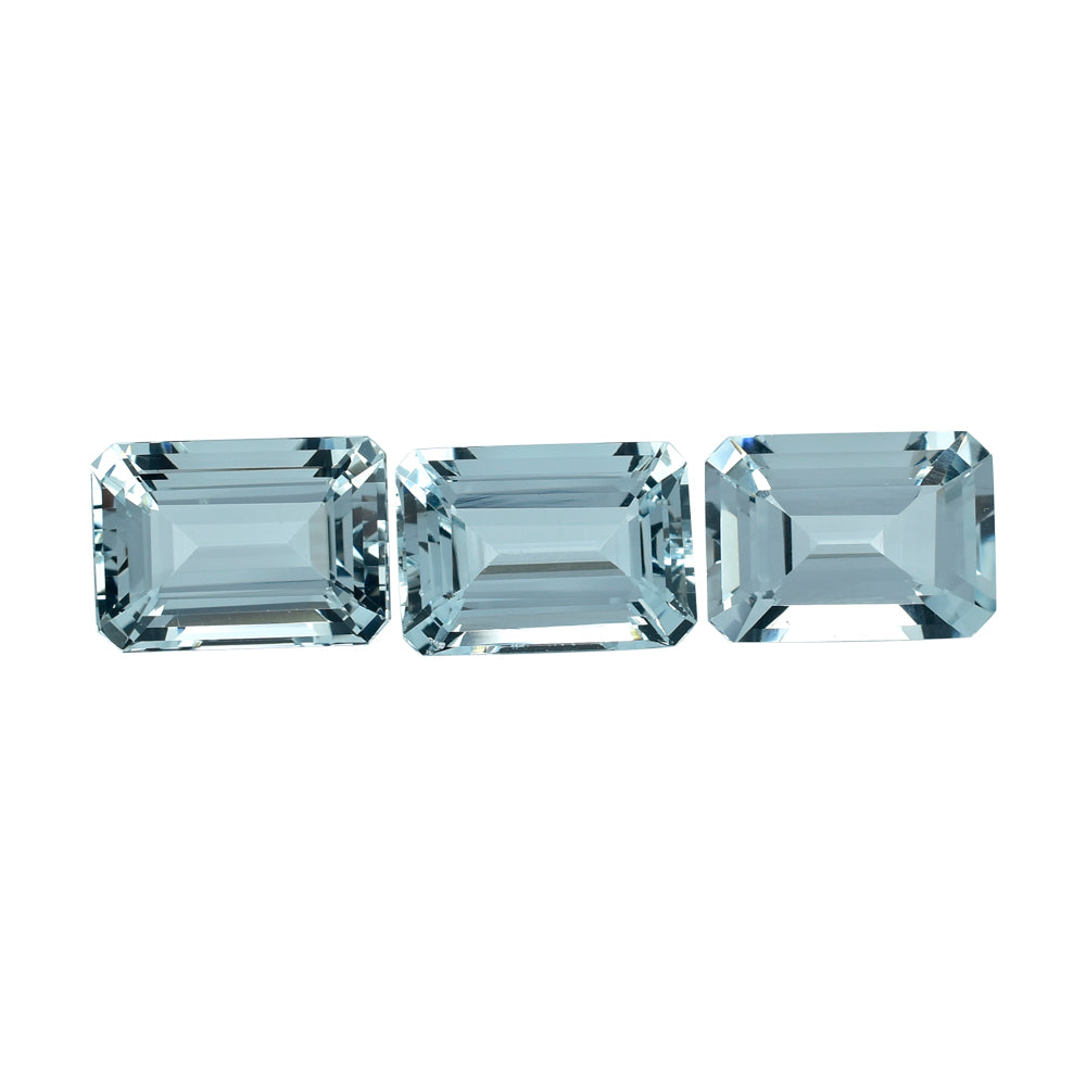 AQUAMARINE STEP CUT OCTAGON (C) 14X10MM 6.17 Cts.