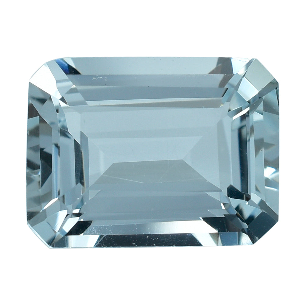 AQUAMARINE STEP CUT OCTAGON (C) 13X10MM 5.82 Cts.