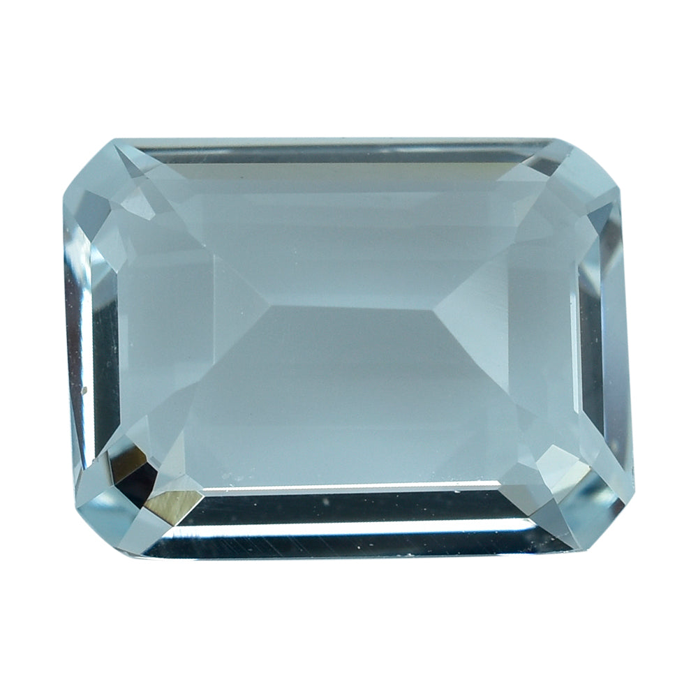 AQUAMARINE STEP CUT OCTAGON (C) 13X10MM 5.82 Cts.