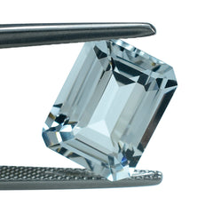 AQUAMARINE STEP CUT OCTAGON (C) 13X10MM 5.82 Cts.