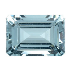 AQUAMARINE STEP CUT OCTAGON (C) 13X9MM 5.15 Cts.
