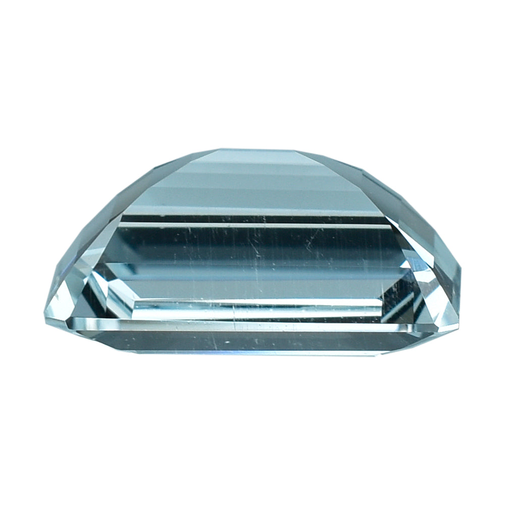 AQUAMARINE STEP CUT OCTAGON (C) 13X9MM 5.15 Cts.