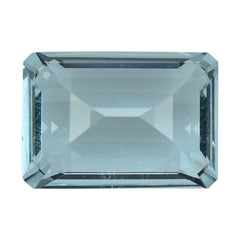 AQUAMARINE STEP CUT OCTAGON (C) 13X9MM 5.15 Cts.