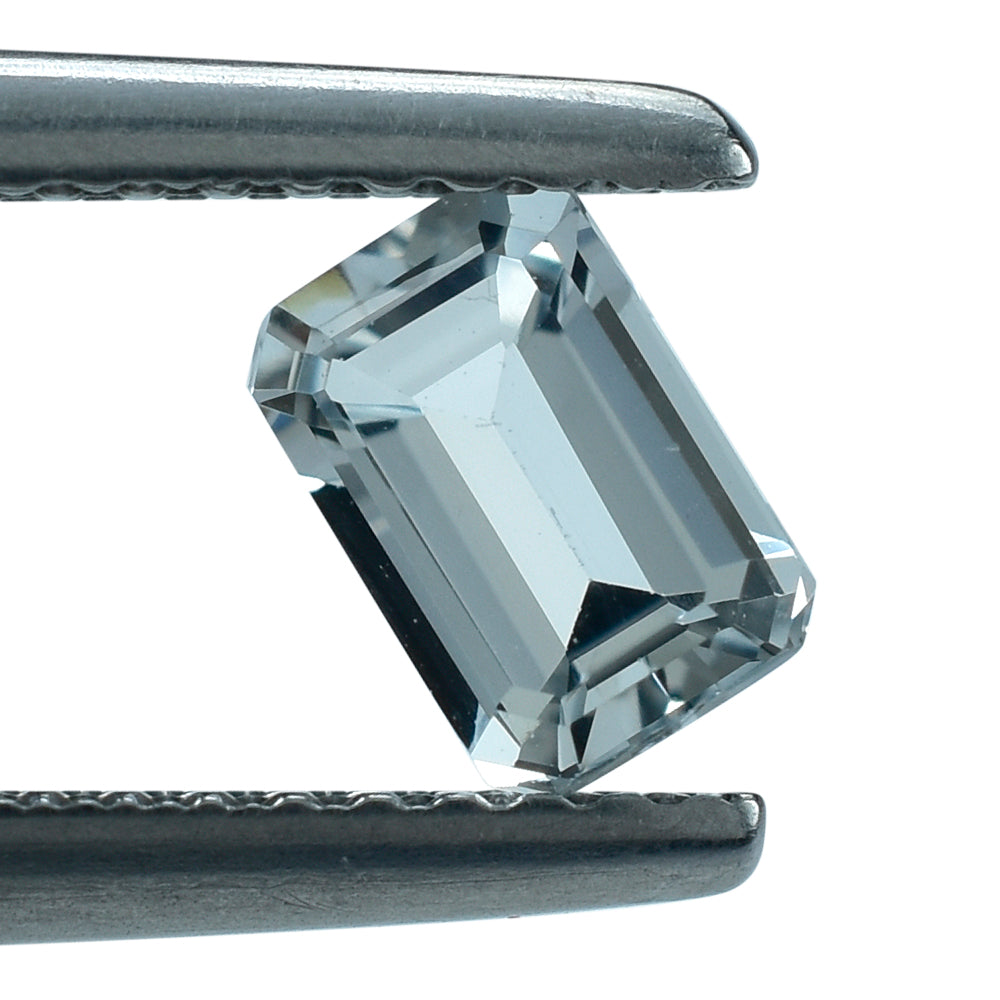 AQUAMARINE CUT OCTAGON (C) 6X4MM 0.53 Cts.