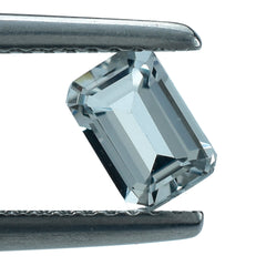 AQUAMARINE CUT OCTAGON (C) 6X4MM 0.53 Cts.