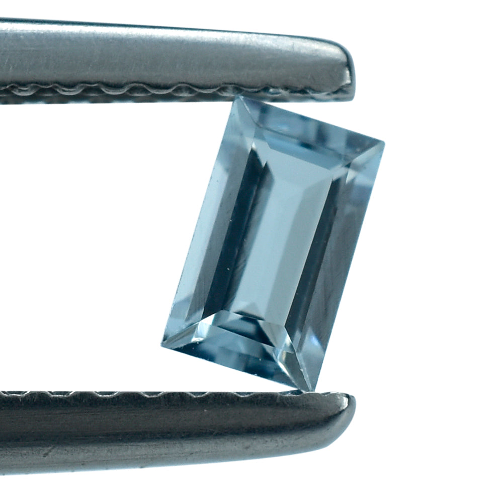 AQUAMARINE CUT BAGUETTE (A+) 5X3MM 0.31 Cts.