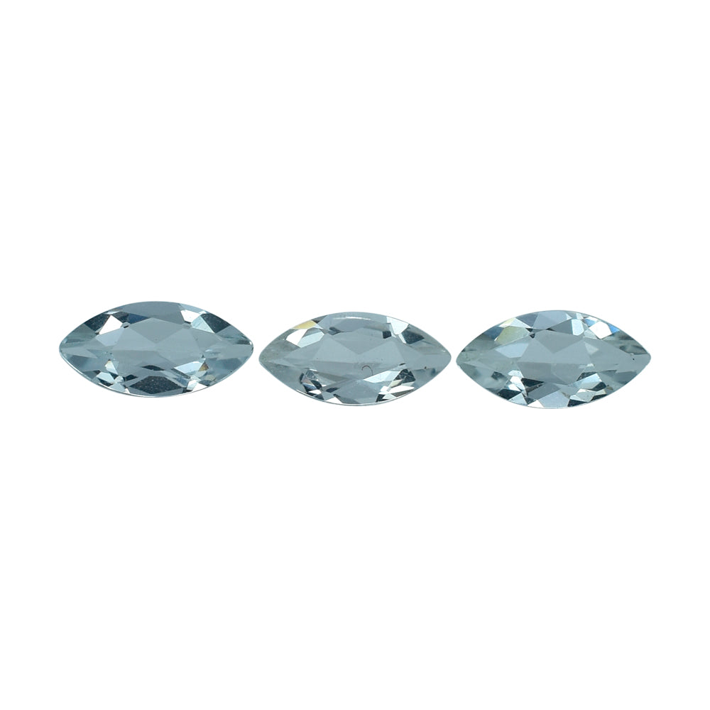AQUAMARINE CUT MARQUISE (C) 3.50X7MM 0.31 Cts.
