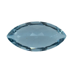 AQUAMARINE CUT MARQUISE (A++) 8X4MM 0.50 Cts.