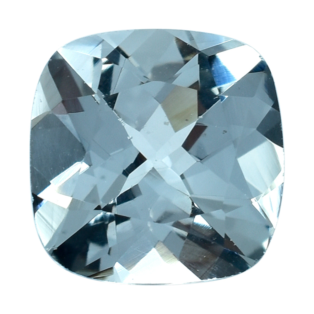 AQUAMARINE CUT CUSHION (C) 10MM 3.54 Cts.
