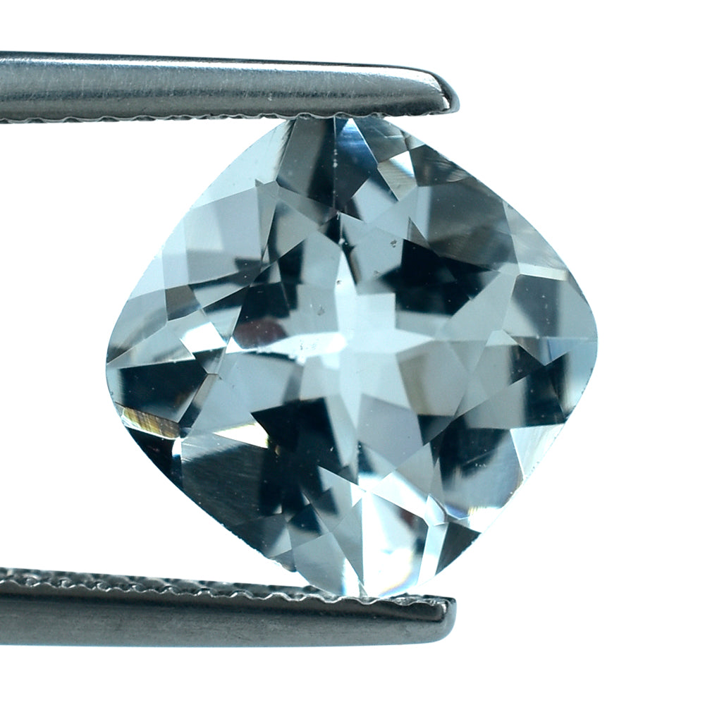 AQUAMARINE CUT CUSHION (C) 10MM 3.54 Cts.