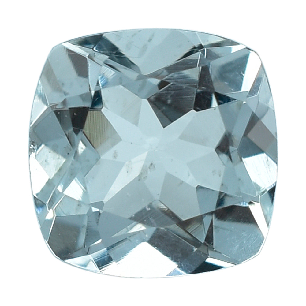 AQUAMARINE CUT CUSHION (C) 7MM 1.39 Cts.