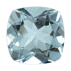 AQUAMARINE CUT CUSHION (C) 7MM 1.39 Cts.
