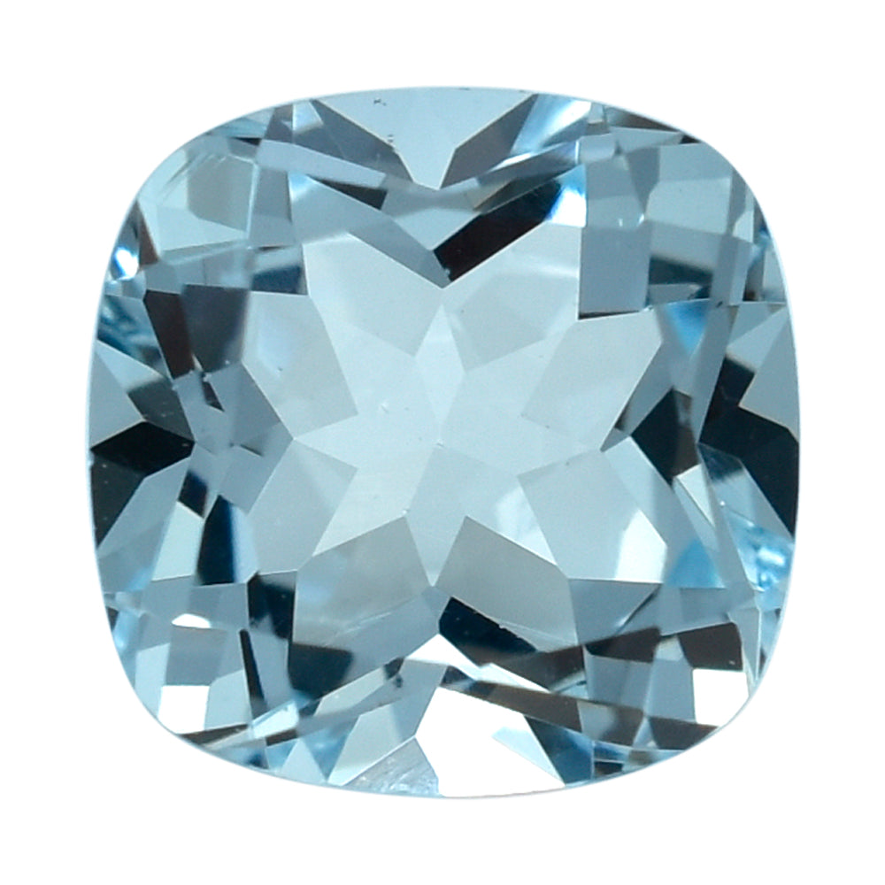 AQUAMARINE CUT CUSHION (B) 8MM 1.98 Cts.