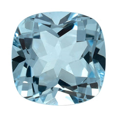 AQUAMARINE CUT CUSHION (B) 8MM 1.98 Cts.