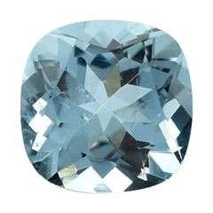 AQUAMARINE CUT CUSHION (A) 6MM 0.85 Cts.