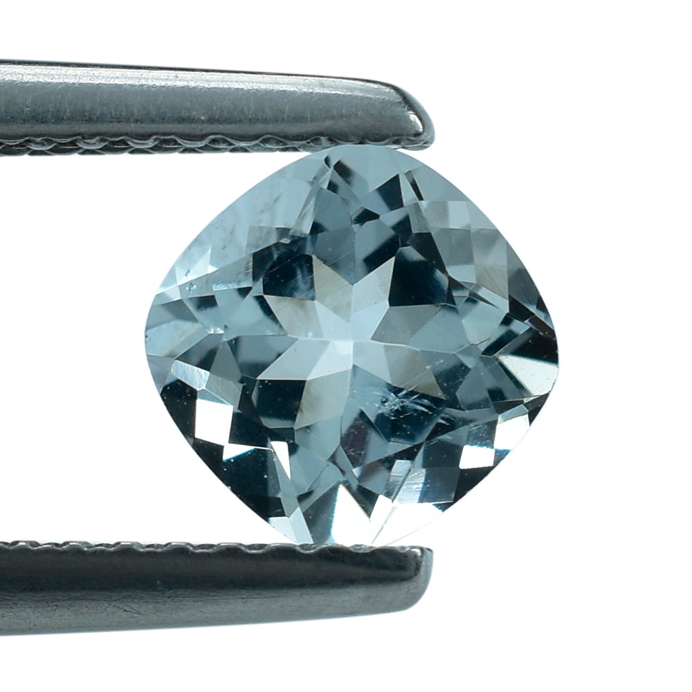 AQUAMARINE CUT CUSHION (A) 6MM 0.85 Cts.