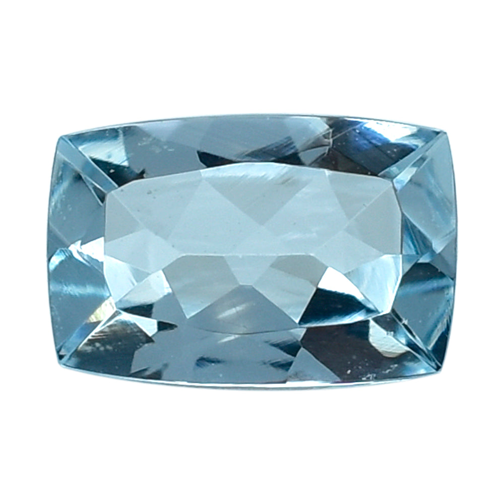 AQUAMARINE CUT CUSHION (A) 6X4MM 0.53 Cts.