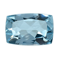 AQUAMARINE CUT CUSHION (A) 6X4MM 0.53 Cts.