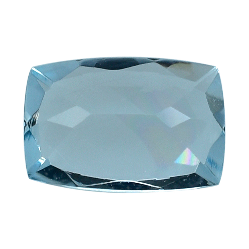 AQUAMARINE CUT CUSHION (A) 6X4MM 0.53 Cts.